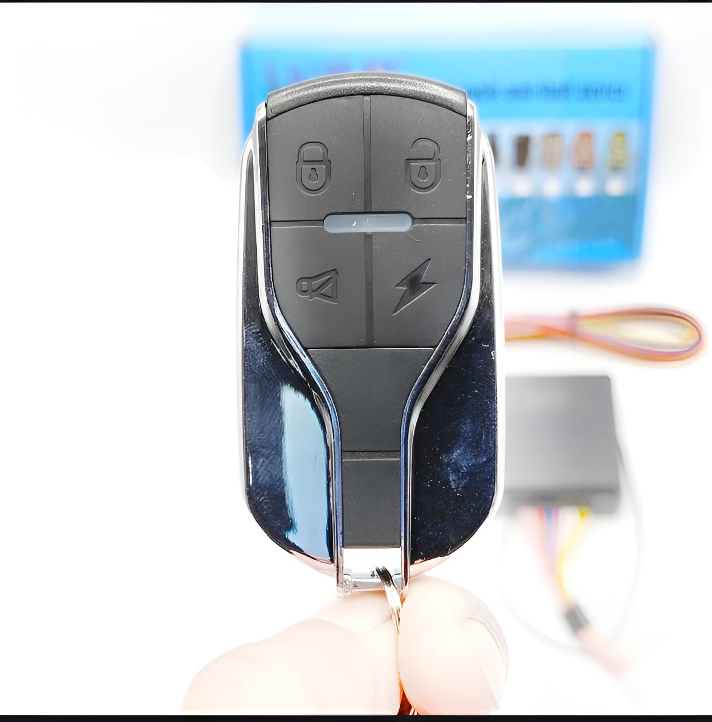 Hjg Motorcycle Remote Security Lock Anti Theft Alarm System For Bike Motorcycle