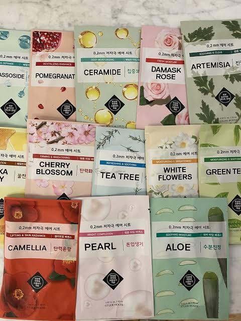 Pick of 6 sheet Face mask
