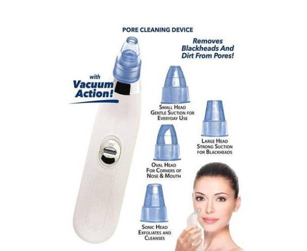 Derma suction Blackhead Remover Vacuum Acne Cleaner Black Spots Removal