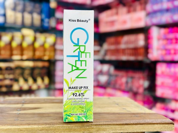 Kiss Beauty Green Tea Makeup Fix Setting Spray – 220ml | Best Quality Makeup Fix Setting Spray