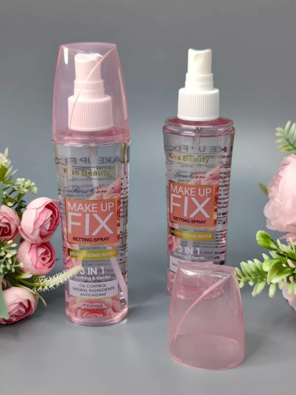 Kiss Beauty Makeup Fix Setting Spray 3-in-1 – Hydrating, Lightweight & Long-lasting Makeup Prep & Fix – 150ml
