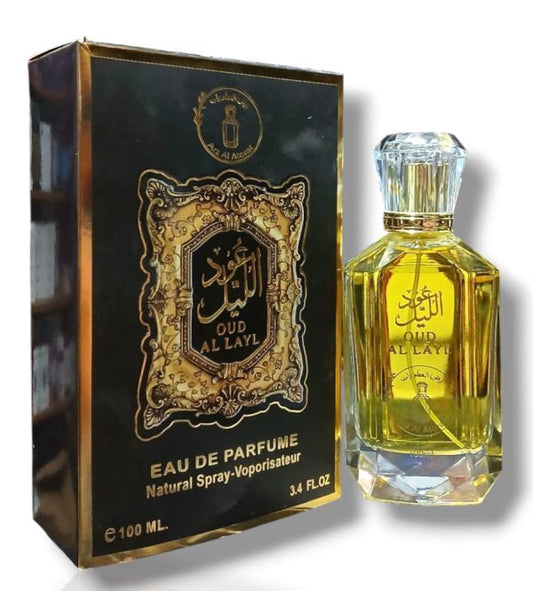 Original Oud Al Layl Perfume By Arz Al Atorat – 100ml – 3.4fl .oz | Eau De Perfume – Edp – Long-lasting Fragrance (20-24 Hours)