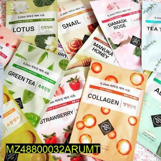 Pick of 6 sheet Face mask