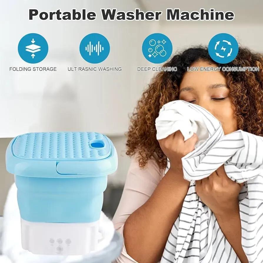 Portable mini washing machine