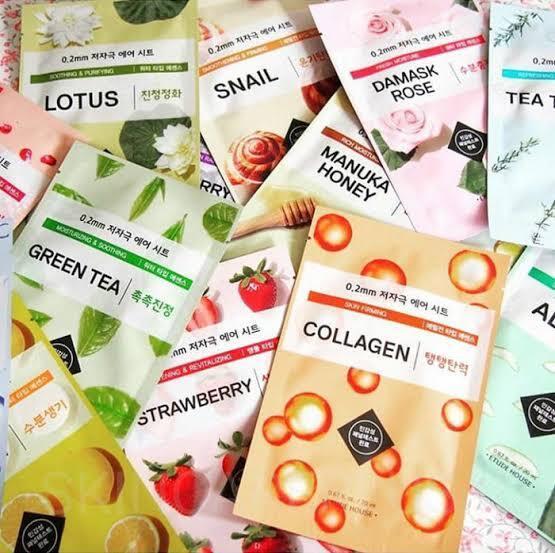 Pick of 6 sheet Face mask